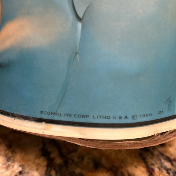Vintage 1950’s Econolite MCM waterskiing motion lamp - Picture 12 of 16